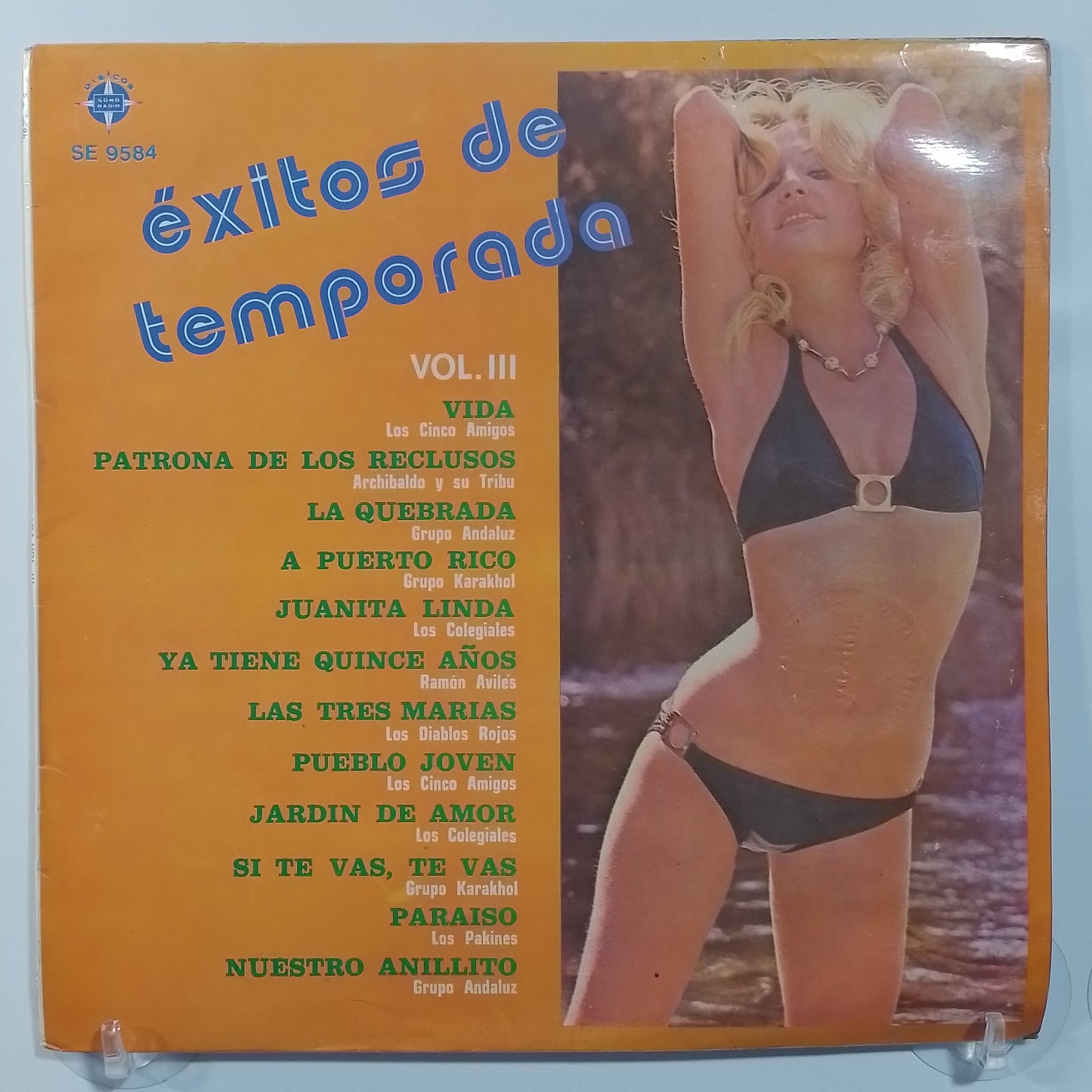 lp Exitos De Temporada Vol 3 Los Cinco Amigos Los Diablos Rojos Los Colegiales varios made peru 1983 promocional latin cumbia