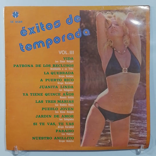 lp Exitos De Temporada Vol 3 Los Cinco Amigos Los Diablos Rojos Los Colegiales varios made peru 1983 promocional latin cumbia