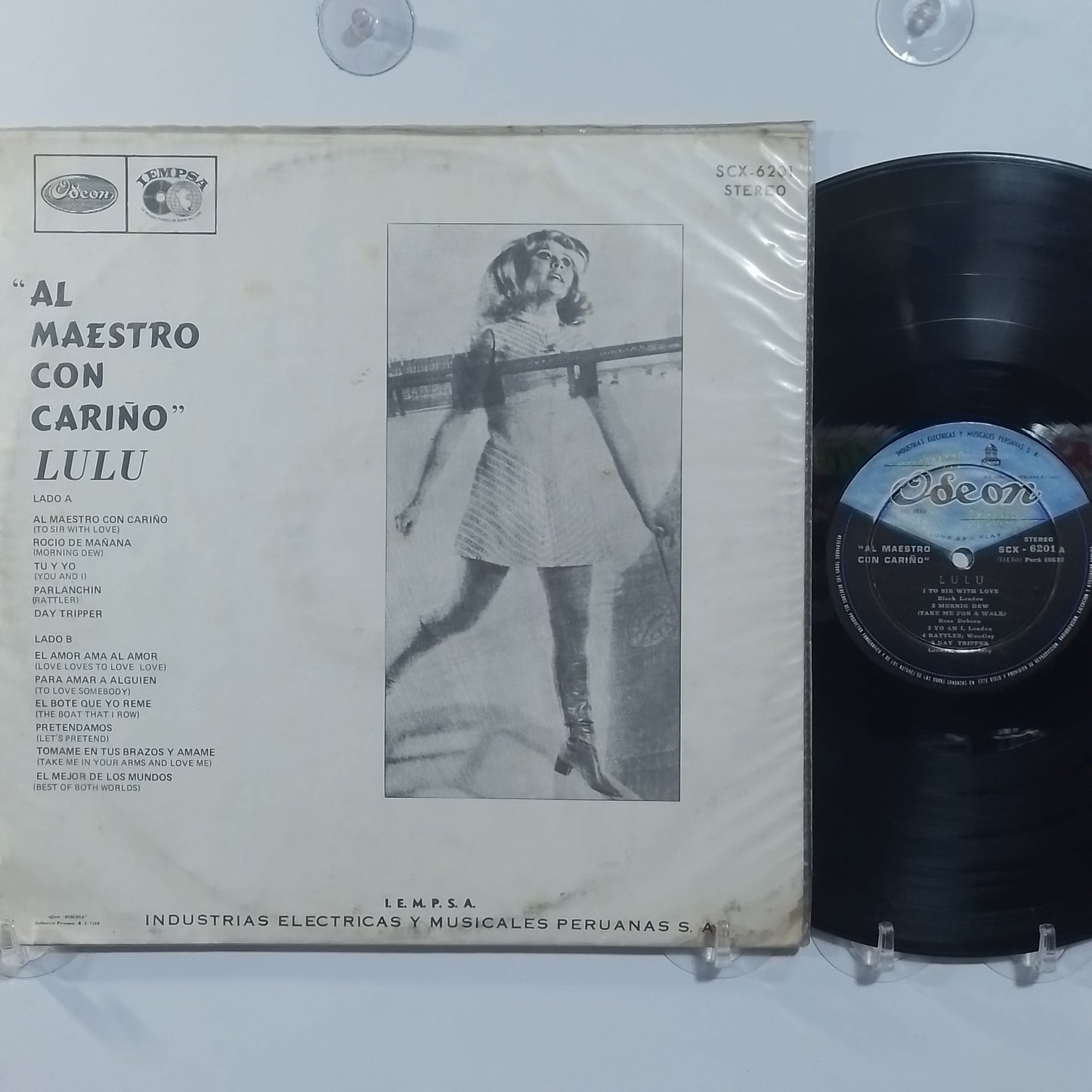 lp lulu al maestro con cariño made peru 1967 pop rock