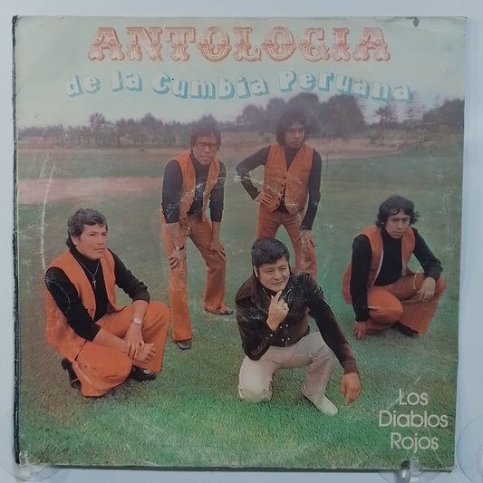 lp Los Diablos Rojos Antologia De La Cumbia Peruana vol 1 made peru 1980 latin cumbia