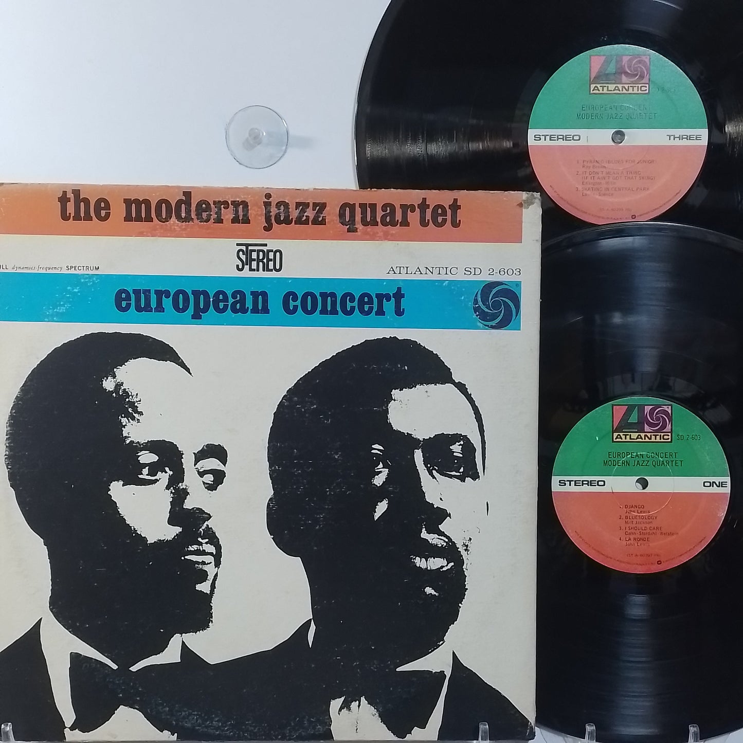 x2 lp The Modern Jazz Quartet European Concert made usa 1960 gatefold coll jazz
