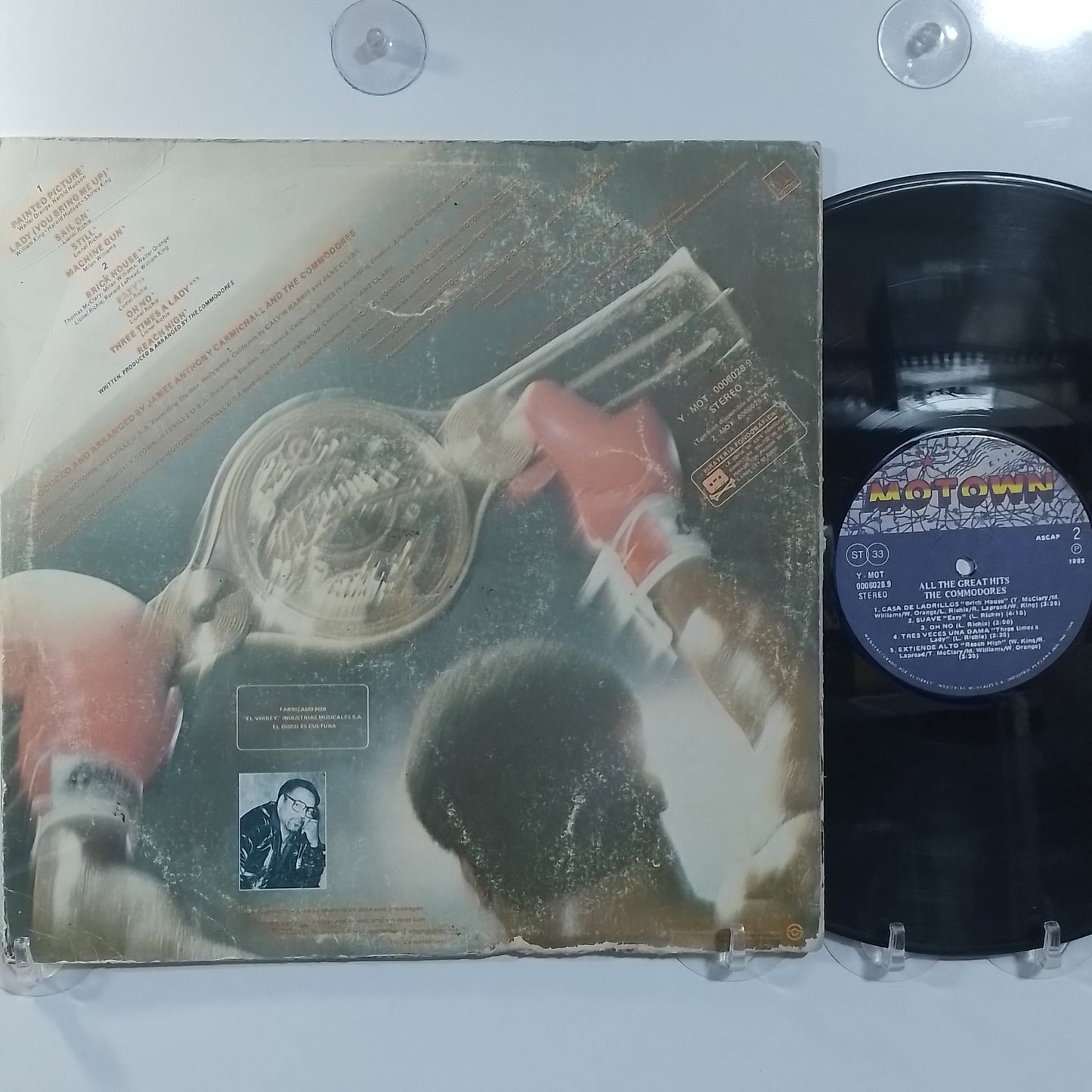 lp Commodores All The Great Hits made peru 1983 funk disco