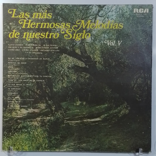lp las mas hermosas melodias de nuestro siglo vol 5 henry mancini floyd cramer varios made peru 1979 instrumental