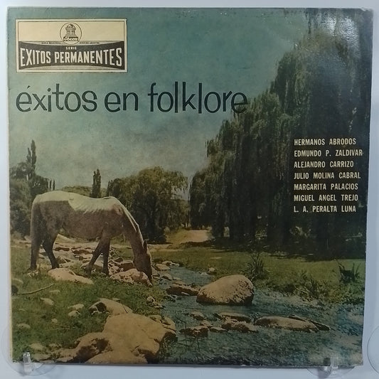 lp exitos en folklore Julio Molina Cabral Margarita Palacios Alejandro Carrizo varios made argentina 1962 latin folk