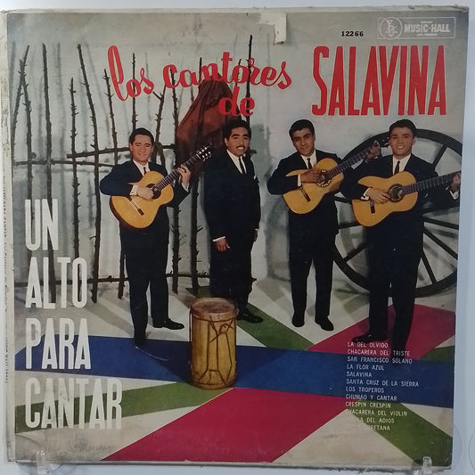 lp los cantores de salavina un alto para cantar made argentina 1963 latin folk