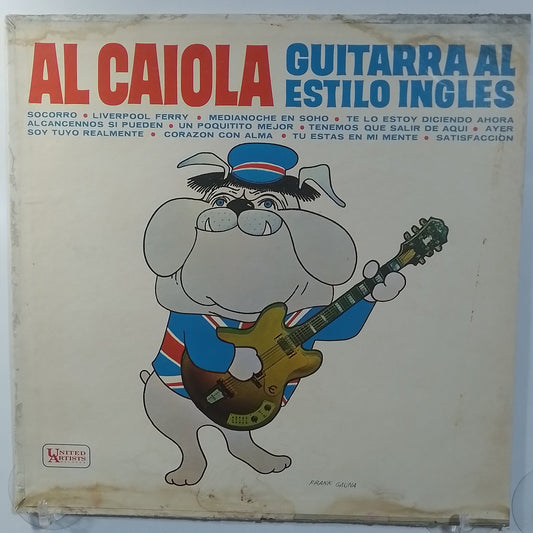 lp al caiola guitarra al estilo ingles made argentina 1965 jazz pop rock