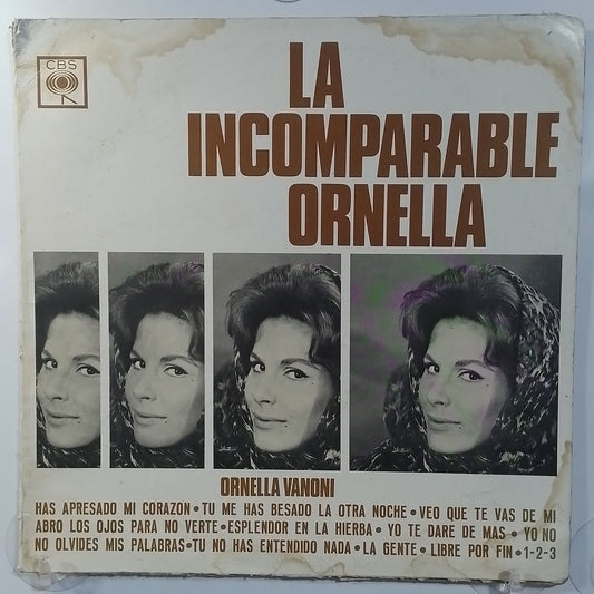 lp ornella vanoni la incomparable ornella made argentina 1966 latin balada