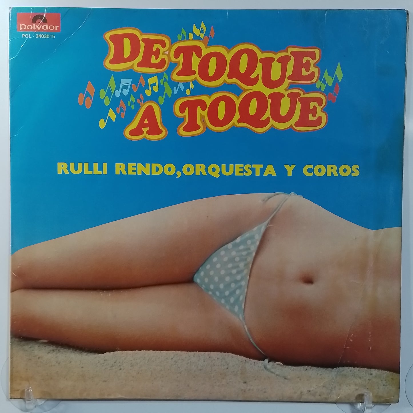 lp Rulli Rendo Orquesta y Coros De Toque A Toque made peru 1976 salsa cumbia