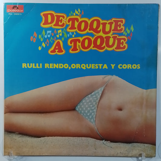 lp Rulli Rendo Orquesta y Coros De Toque A Toque made peru 1976 salsa cumbia