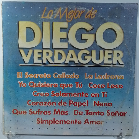 lp diego verdaguer lo mejor de diego verdaguer made peru 1985 latin pop