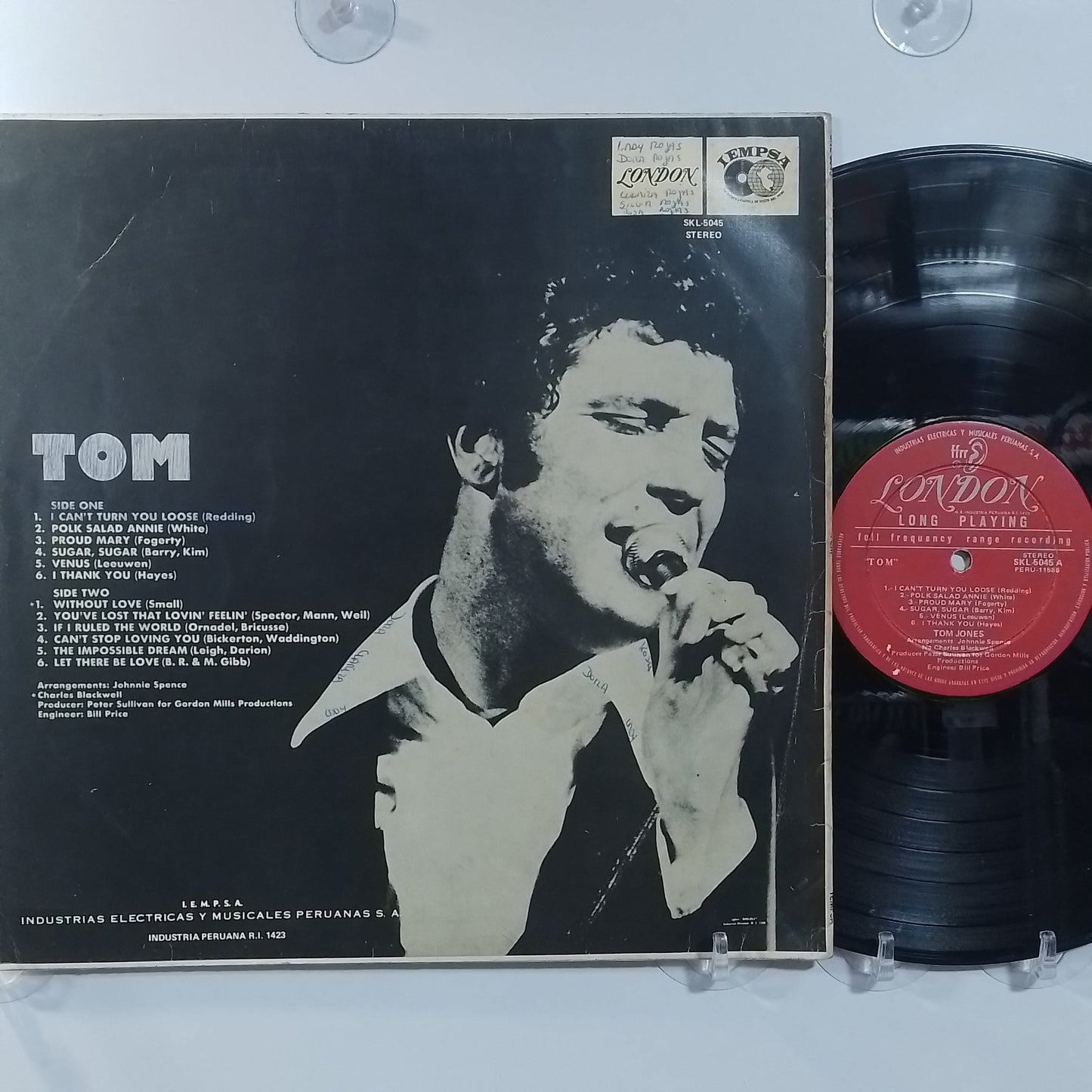 lp tom jones tom made peru 1970 pop rock