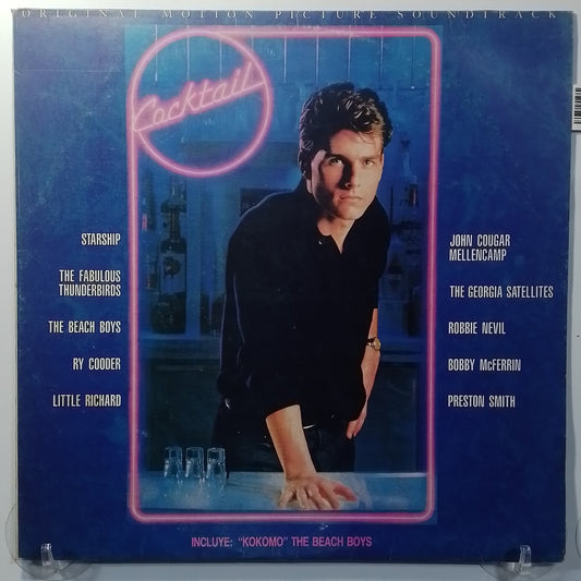 lp Cocktail Original Motion Picture Soundtrack Starship The Beach Boys Little Richard varios made peru 1988 soundtrack
