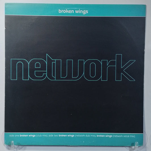 maxi single 12" Network Broken Wings made inglaterra 1992 electronic house