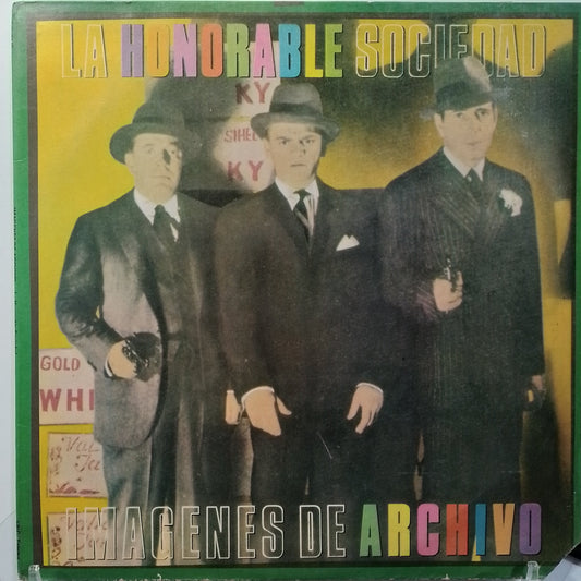 lp La Honorable Sociedad Imagenes De Archivo made peru 1987 latin rock