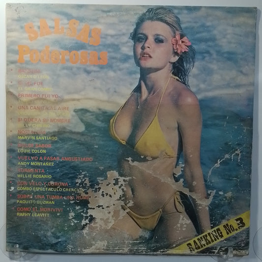 lp salsas poderosas ranking 3 el gran combo tommy olivencia willy chirino varios made peru 1980 salsa