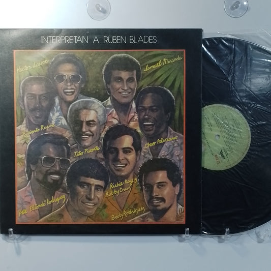 lp interpretan a ruben blades hector lavoe ismael miranda cheo feliciano varios made peru 1987 sellado salsa
