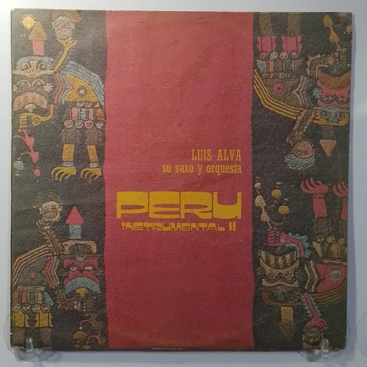 lp Luis Alva y su Saxo y Orquesta Peru Instrumental II made peru 1977 latin pop folk