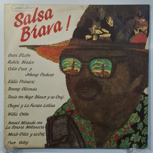 lp salsa brava ruben blades celia cruz willie colon varios made peru 1985 salsa