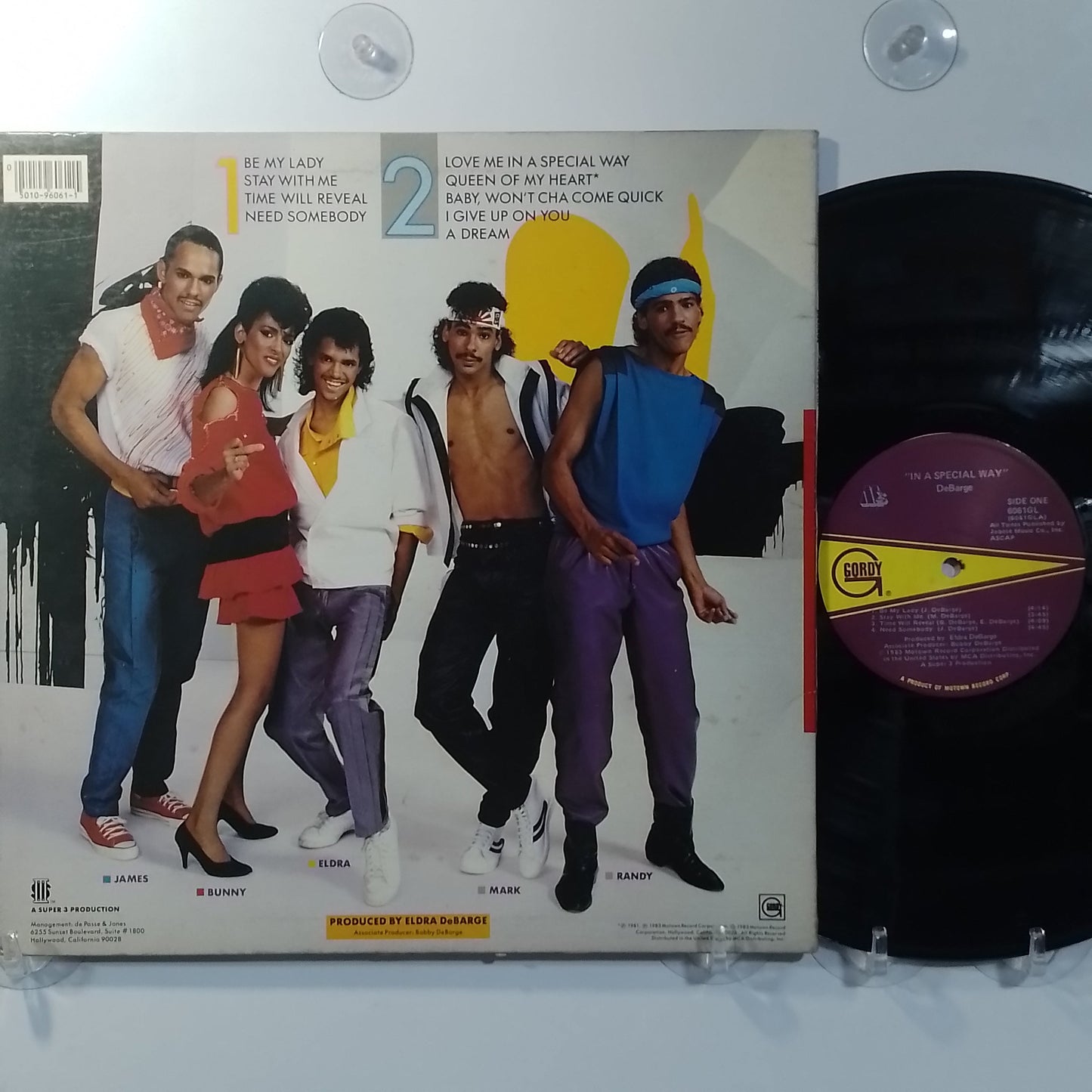 lp DeBarge In a Special Way made usa 1985 con insert Electronic Funk Soul