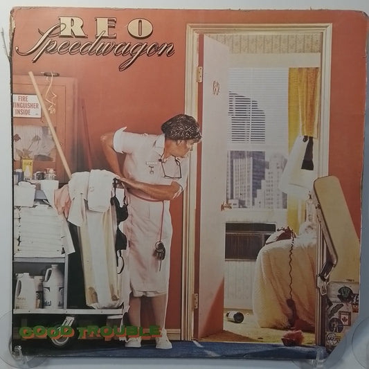 lp REO Speedwagon Good Trouble made peru 1982 rock