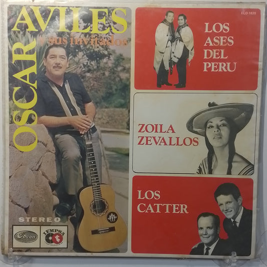 lp Oscar Aviles Aviles y Sus Invitados made peru 1974 criollo folk