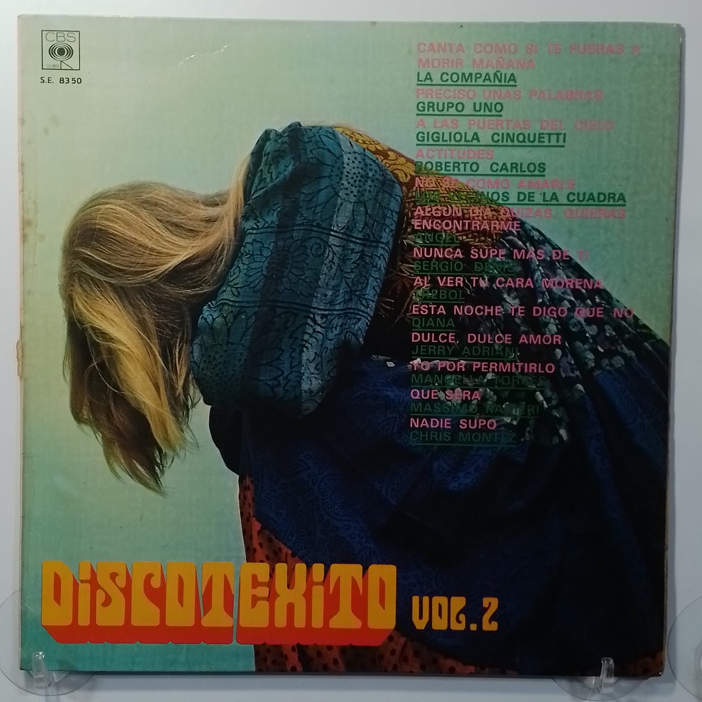 lp Discotexito 2 grupo uno roberto carlos sergio denis varios made peru 1974 disco latin pop