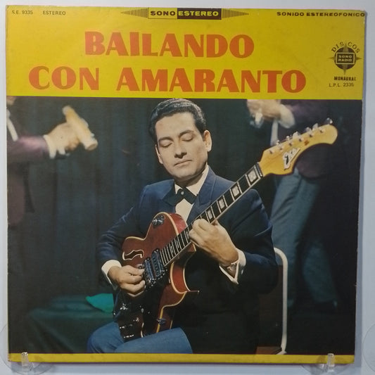 lp Rafael Amaranto Bailando Con Amaranto made peru 1970 criollo folk