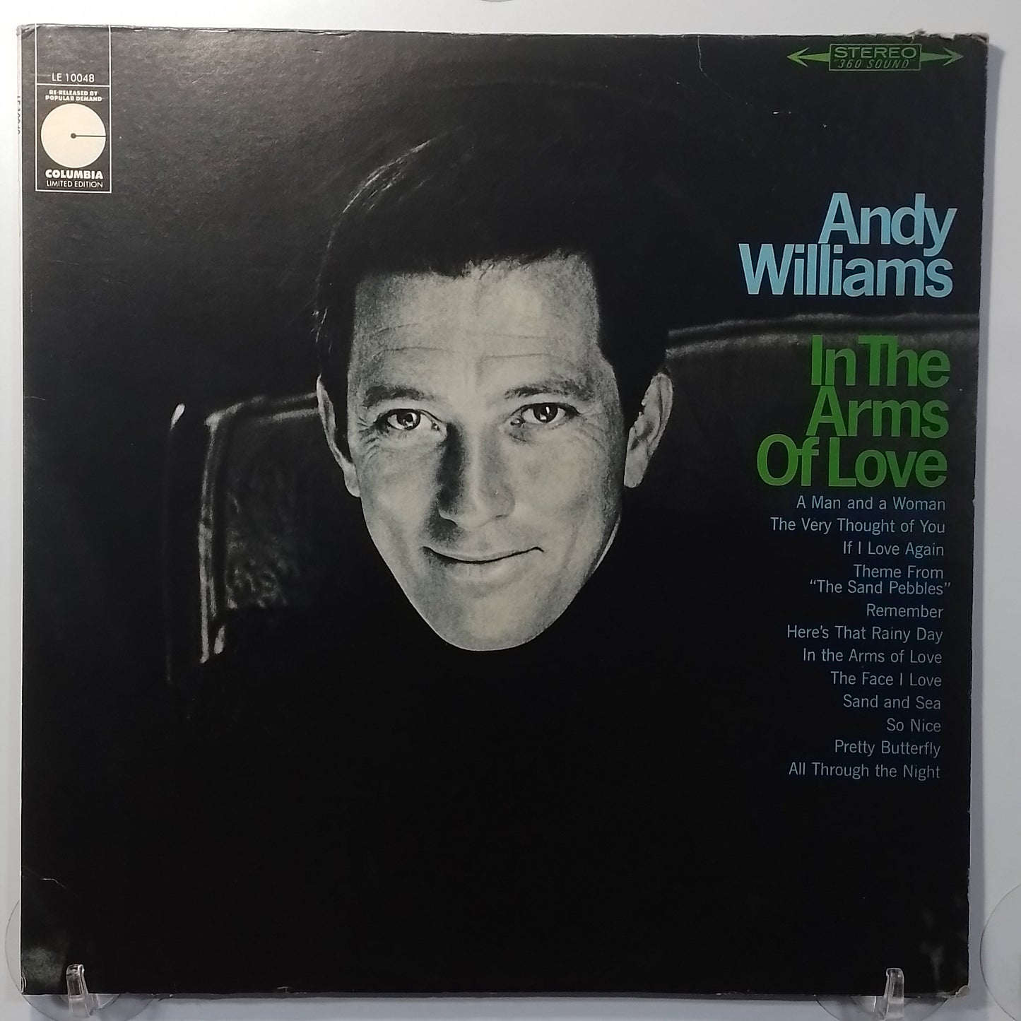 lp Andy Williams In The Arms Of Love made usa 1966 jazz pop