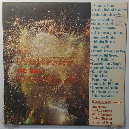 lp La Parranda de las Estrellas Gustavo Hit Moreno Los 4 Brillantes Celina y Reutilio varios made peru 1980 tropical latin