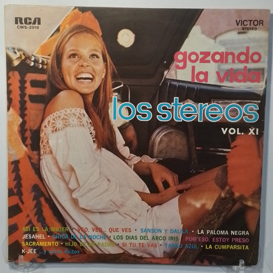 lp Los Stereos Gozando La Vida Vol XI made chile 1972 latin pop rock