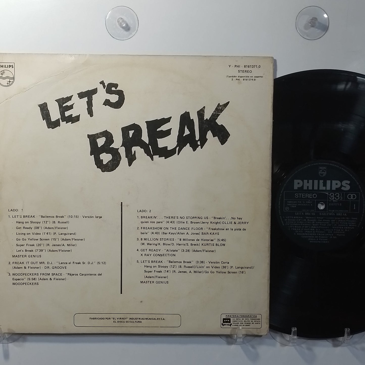 lp lp lets break bailemos break made peru 1984 break dance made peru 1981 break dance