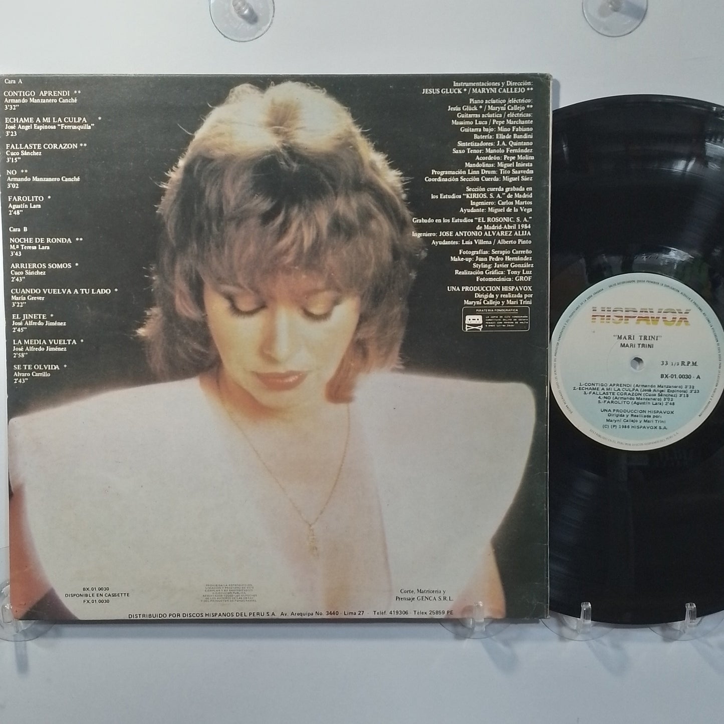 lp Mari Trini Mari Trini made peru 1984 latin pop