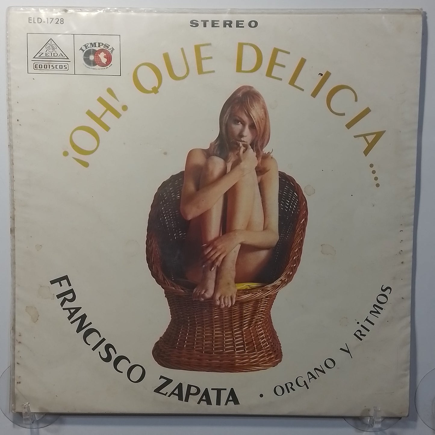 lp Francisco Zapata Su Organo Y Ritmos Oh! Que Delicia made peru 1981 merengue cumbia