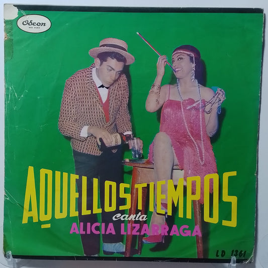 lp Aquellos Tiempos Alicia Lizarraga pablo de madalengoitia made peru 1964 foxtrot charleston folk