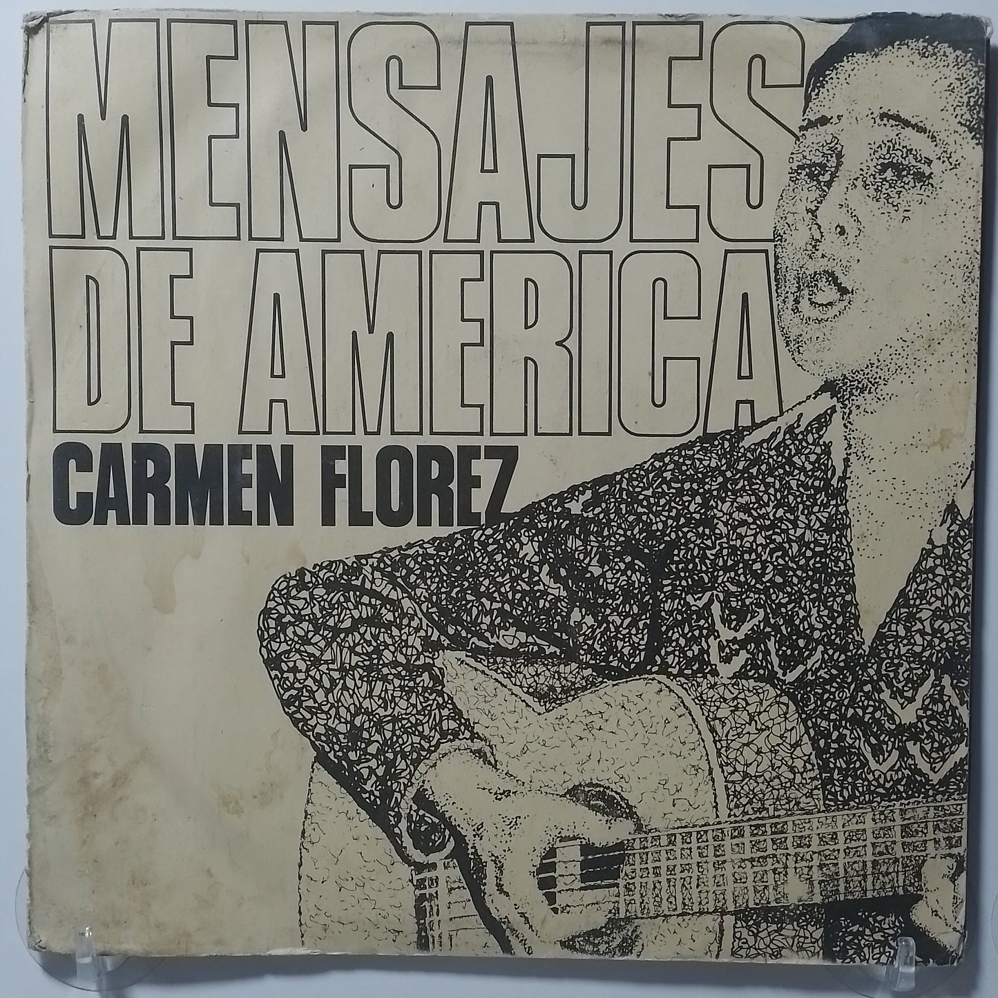 lp Carmen Florez Mensajes De America made peru 1979 latin folk