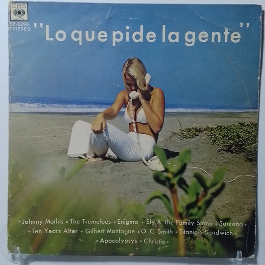 lp Lo que pide la gente Gilbert Montagne OC Smith The Tremeloes made peru 1970 rock