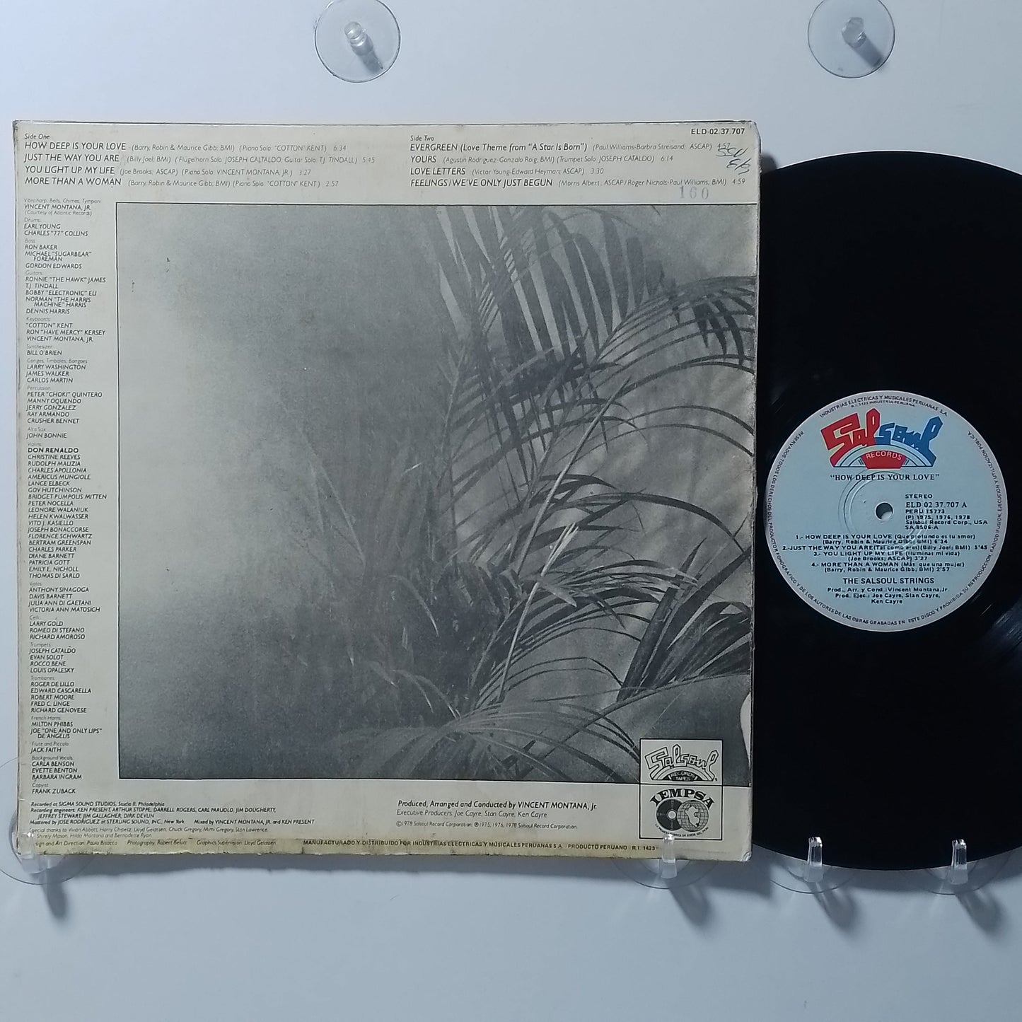 lp The Salsoul Orchestra How Deep Is Your Love made peru 1978 jazz fun disco