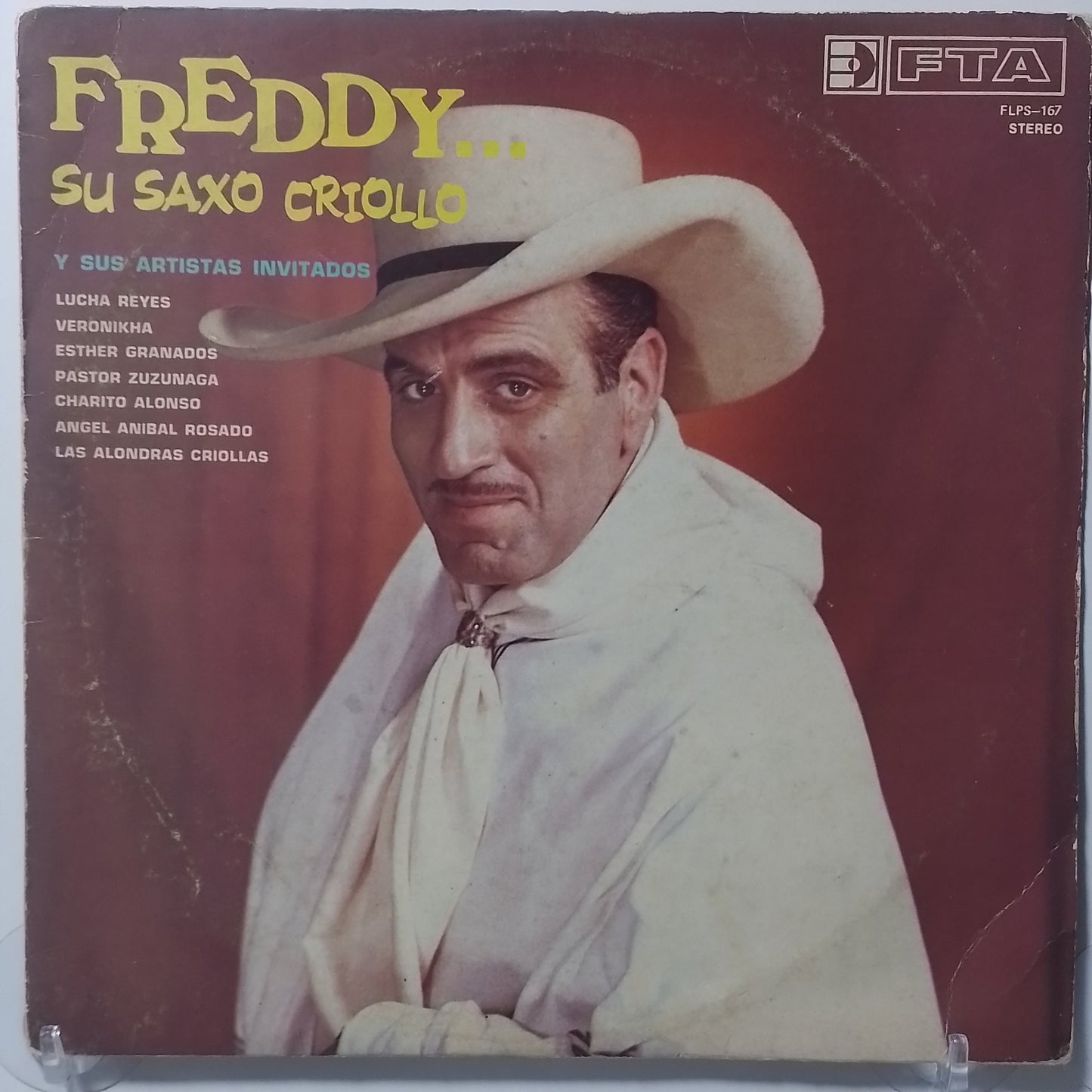 lp Freddy Roland Y Su Orquesta Freddy y Su saxo criollo made peru 1973 criollo folk