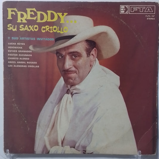 lp Freddy Roland Y Su Orquesta Freddy y Su saxo criollo made peru 1973 criollo folk