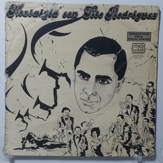 lp Tito Rodriguez Nostalgia con Tito Rodriguez made peru 1972 latin guaguanco