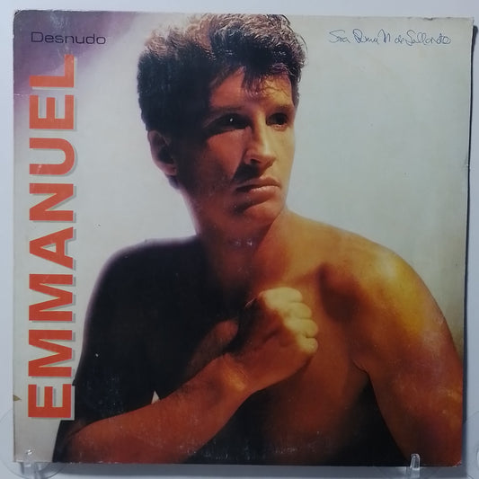 lp Emmanuel Desnudo made argentina 1987 latin pop