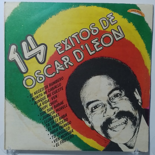 lp Oscar D Leon 14 Exitos de Oscar D Leon made peru 1985 salsa