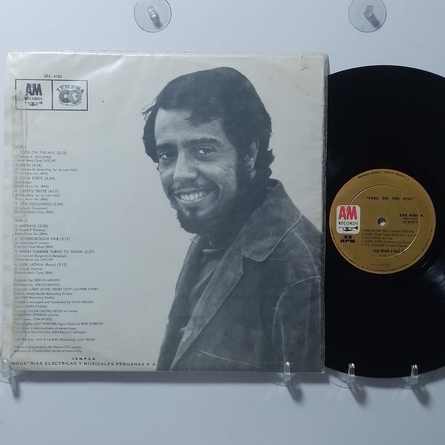 lp Sergio Mendes And Brasil 66 Fool On The Hill made peru 1968 latin jazz