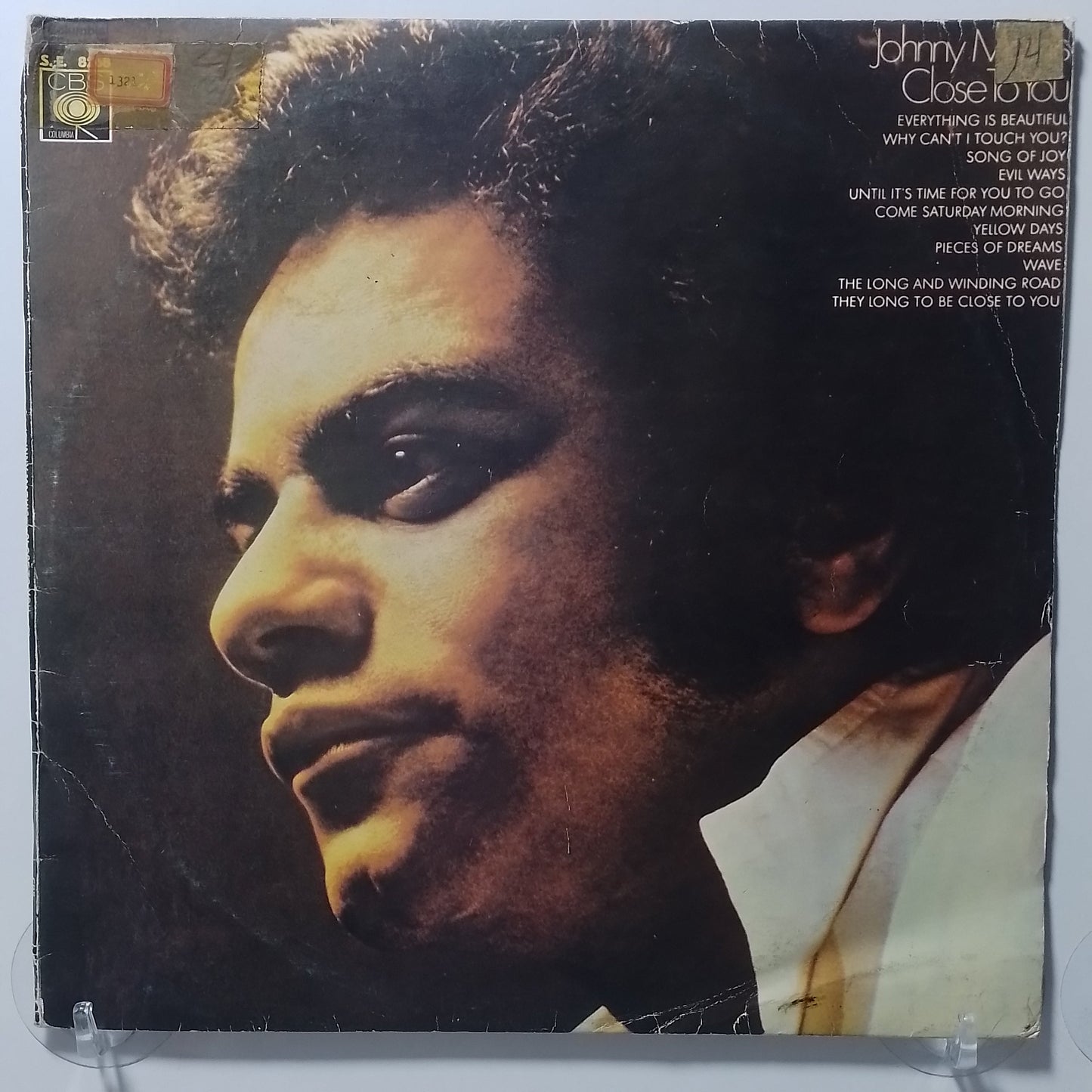 lp Johnny Mathis Close To You made peru 1970 ballad pop