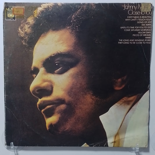 lp Johnny Mathis Close To You made peru 1970 ballad pop