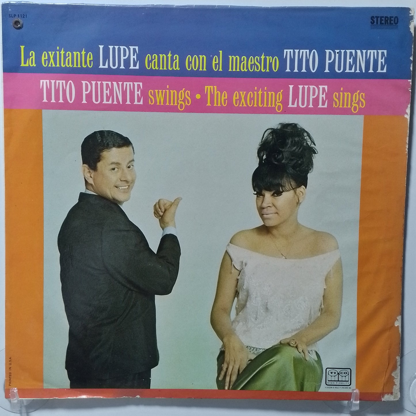 Tito Puente & La Lupe Tito Puente Swings The Exciting Lupe Sings made peru 1965 mambo salsa
