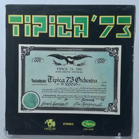 lp Tipica '73 La Tipica '73 Vol 2 made peru 1974 latin salsa