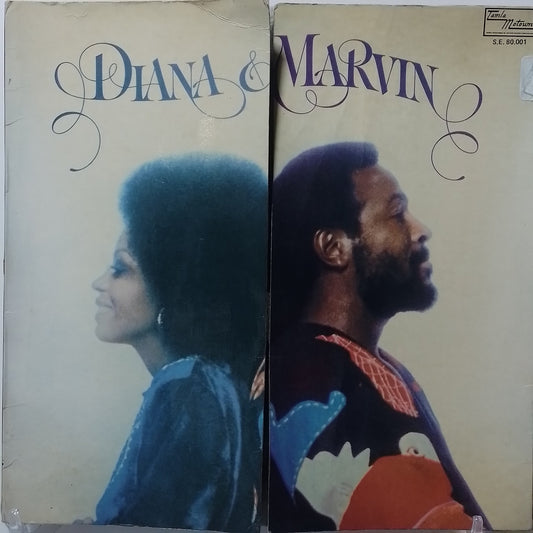 lp Diana ross & Marvin gaye Diana & Marvin made peru 1973 funk soul