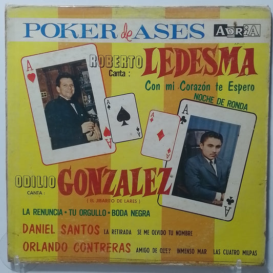lp Poker de Ases Roberto Ledesma El Jibarito De Lares Orlando Contreras Daniel Santos made usa 1970 latin bolero