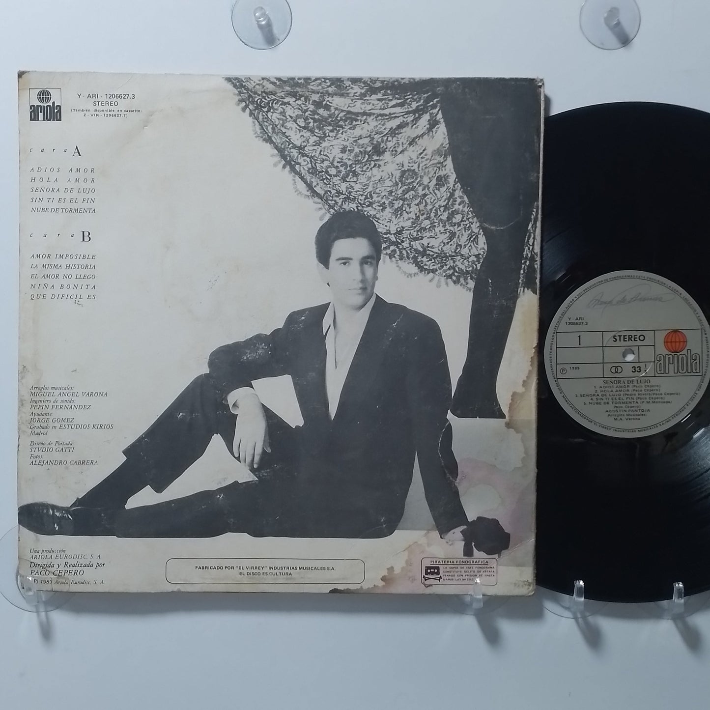 lp Agustin Pantoja Señora de Lujo made peru 1985 latin pop